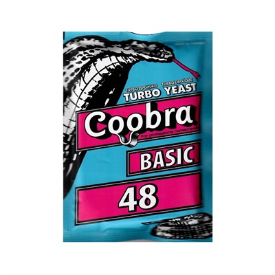 Дрожжи для самогона сухие активные Coobra Basic T48 120гр