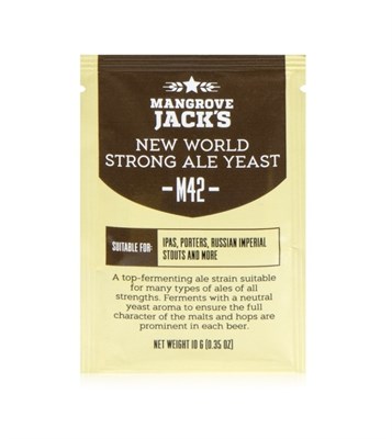 Пивные дрожжи Mangrove Jack's M42 Strong Ale - фото 6433